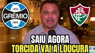 REVIRAVOLTA! ACABOU DE SAIR! RENATO GAÚCHO CONFIRMOU! NOTÍCIAS DO GRÊMIO