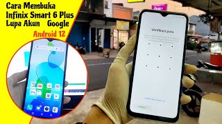 BYPASS FRP INFINIX SMART 6 PLUS X6823C-GL LUPA AKUN GOOGLE ANDROID 12 SP FLASHTOOL TERBARU