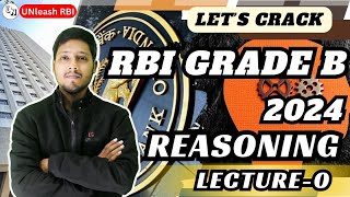 Reasoning Lecture 0 Orientation Video RBI Grade B Exam 2024 UNleash RBI