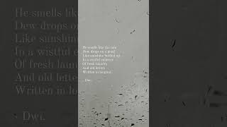 rain poems.. #poetry #poemsbyme #poetsofindia #shorts #feels #rain