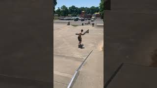 Ollie into bank