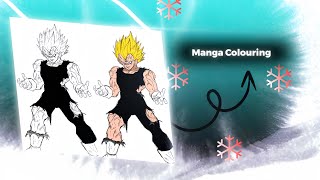 Tutorial ! How to colour Manga Characters or Pannels in phone...