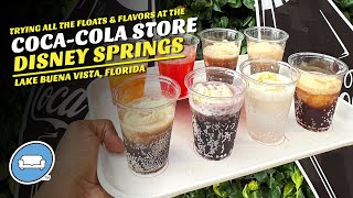 Tasting the International Flavors and Ice Cream Floats at the Coca-Cola Store in Disney Springs