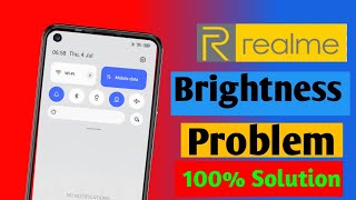 Realme brightness problem | Realme screen flickering |realme screen brightness