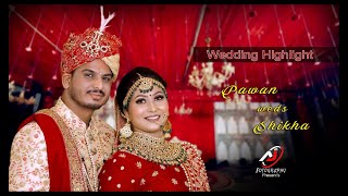 BEST WEDDING HIGHLIGHT 2021 || PAWAN & SHIKHA || AJ FOTOGRAPHY