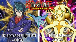 KUROSAKI SHUN VS LIGHTNING | Accurate Anime Deck | EDOPRO | TOURNAMENT