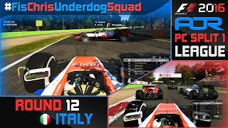 F1 2016 | AOR PC Split 1: FisChris Highlights - Round 12 - Italy