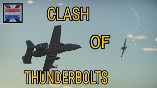 Could the thunderbolt of old beat the A-10C? | WarThunder |  sim dogfight