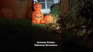 Awesome Outdoor Halloween Decorations