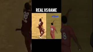 JASON HOLDER 😈 BOWLING ACTION IN REAL CRICKET 25 😱 | REAL VS GAME #cricket #shorts #ipl