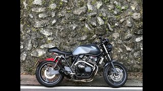 Honda Cb400 v3 Caferacer  Aprilia  rsv4 change