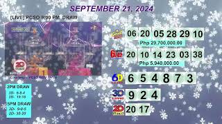 [LIVE] PCSO 9:00 PM DRAW - SEPTEMBER 21, 2024 LOTTO RESULTS