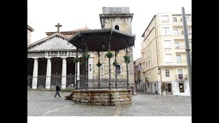 Kiosko de la musica de la plaza mayor de Bermeo