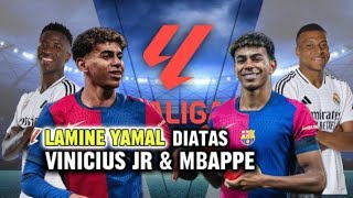 Lamine yamal kalahkan semua pemain real madrid termasuk vinicius dan mbappe