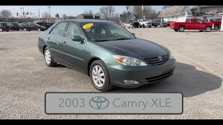 2003 Toyota Camry XLE | Full In Depth Review | Looks Like You Got A Promotion