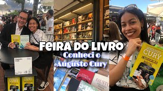 FEIRA DO LIVRO 🇵🇹 | autógrafo, Augusto Cury, compras & comida