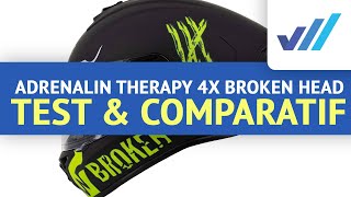 Casque moto Revue : Adrenalin Therapy 4X de Broken Head du test 2021