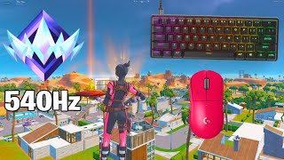 SteelSeries Apex Pro Mini ASMR 😴 Fortnite OG Ranked Reload 🏆 Satisfying Keyboard Fortnite 360 FPS 4K