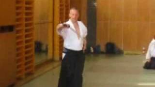 Iaido - a variation of the mae kata form, by Stefan Stenudd in 2003