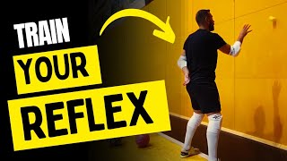 Training to improve the futsal goalkeeper's reflex #futsal #gk #goalkeeper