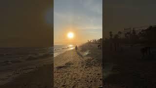 A Beach Walk in Marbella Spain #marbella #spain #beach #beachwalk