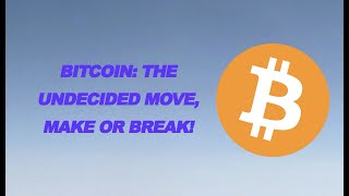 Bitcoin: The Undecided Move, Make or Break!