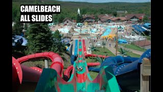 Awesome Waterslides at Camelbeach Mountain Waterpark POV