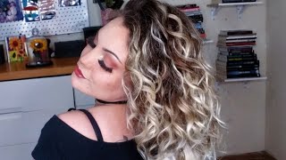 Finalização cabelo ondulado 2ab