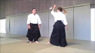 Shiho-nage (Shomen-uchi Entry)