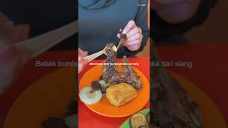 Bebek bumbu hitam ala Madura Rizky ! Lokasi baru ! #kulinerjogja #ngeshortsdulu #shorts