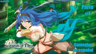 Legends of Talia: Arcadia (GALGE) | Visual novel | Gameplay | Parte 1: La guerrera legendaria