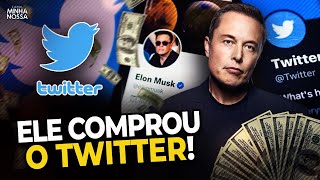 Elon Musk COMPROU O TWITTER!!!