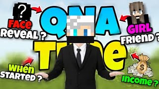 FIRST QNA 😍100 SUBSCRIBERS SPECIAL QNA || Gf Name , Face Reveal...