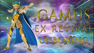 Revision, Unboxing Camus de Acuario Myth Cloth EX Revival. Saint Seiya - Caballeros del Zodiaco.