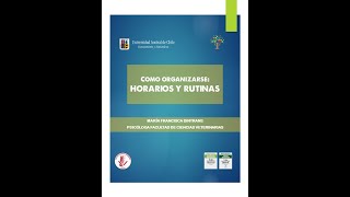 VideoTip - Horarios y Rutinas: cómo organizarse: Medicina Veterinaria UACh 2020