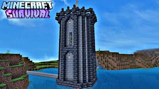 AKU MEMBUAT TOWER UNTUK MEDIEVAL CASTLE KU - MINECRAFT SURVIVAL Eps 1