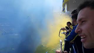 RECIBIMIENTO EXPECTACULAR | Superclásico 2023 Desde la Bombonera