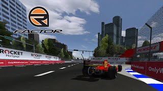 Indycar 2009 in rFactor | Detroit Grand Prix with X360 Controller