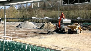 Neueste Technik auf den Turnierplätzen (Balve, Wocklum)