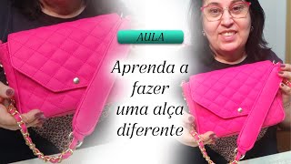 Aprenda a fazer uma alça diferente