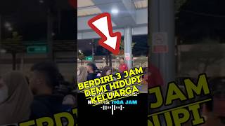 BERDIRI 3 JAM DEMI HIDUPI KELUARGA