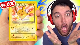 I Pulled a 1st Edition DARK RAICHU Pokemon Card!