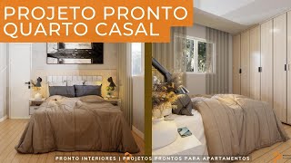 Quarto de Casal para Apartamento Pequeno | 310