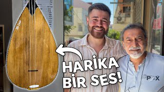 BU BAĞLAMA GÜRLÜYOR! ( Muhteşem Bir 40'lık Oyma Dut Bağlama Oldu! )