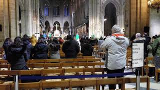 Notre Dame Cathedral Mass Paris bday 020119