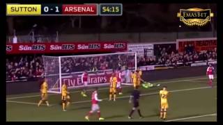 Sutton United Vs Arsenal [0-2] 21-02-2017 FA Cup All Goals & Highlights