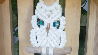 Macrame owl🦉#shorts #macrame