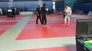 Callum hanman Quarter finals IBJJF British Nationals