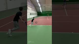 Tennis Show - Niklas 10 / Tamina 13. #tennis #tennispro #niklaskochta #the_kochta_tennis_family