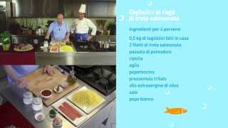 Sapori d'acqua - Tagliolini al ragù di trota salmonata